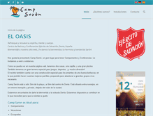 Tablet Screenshot of campsaron.org